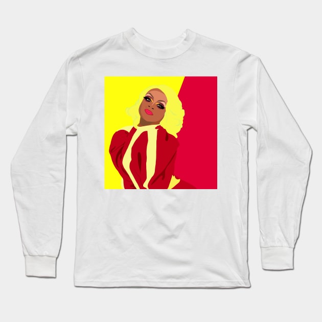 Heidi N Closer Long Sleeve T-Shirt by KaiVerroDesigns